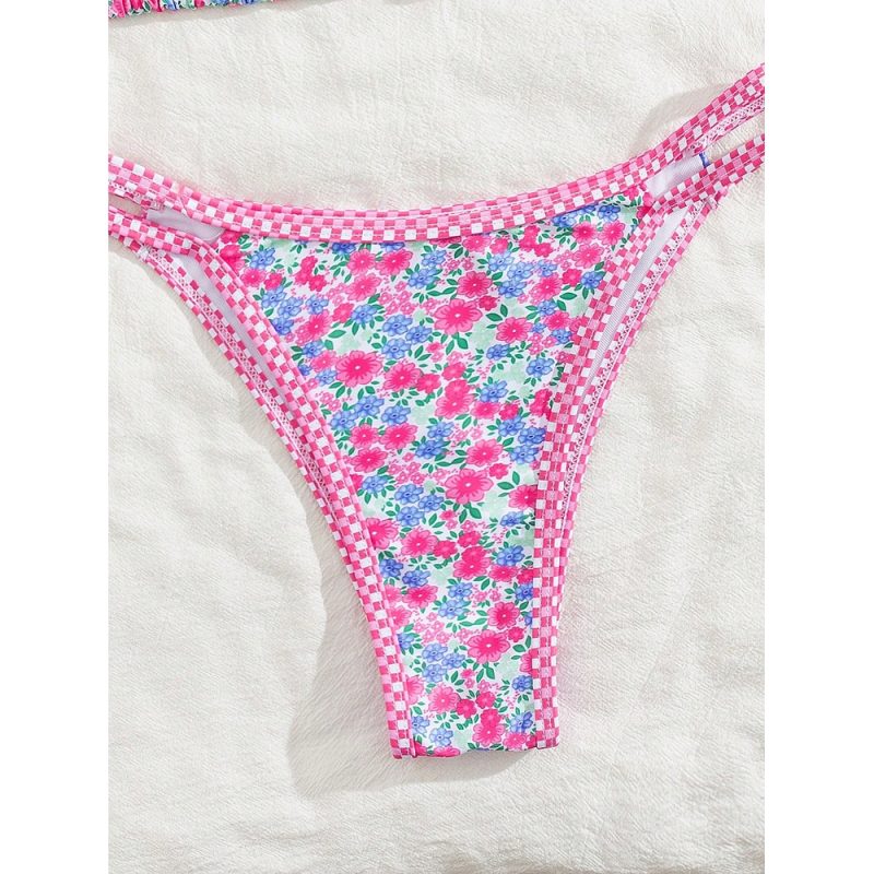 Costum de baie damă 2 Piese Roz – FITINT 154 2025 2