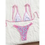 Costum de baie damă 2 Piese Roz – FITINT 154 2025 10