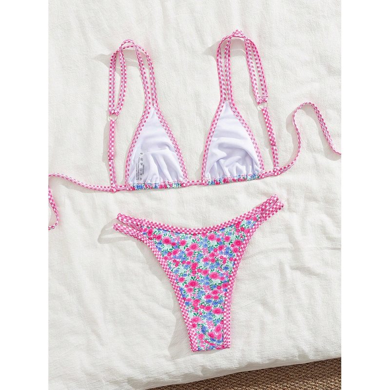 Costum de baie damă 2 Piese Roz – FITINT 154 2025 3