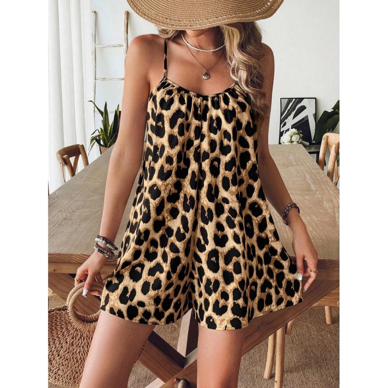 Salopeta dama scurta Animal Print - FITINT 403 2025 1