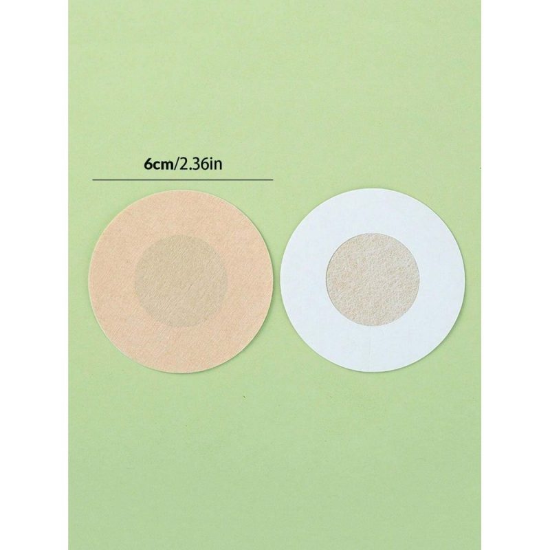 10 Plasturi adezivi acoperire sani Nipple covers Bej - FITINT 055 - imagine 5