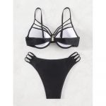 Costum de baie 2 piese damă Negru – FITINT 352 - imagine 5