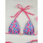 Costum de baie damă 2 piese ajustabil Multicolor – FITINT 351 - imagine 4