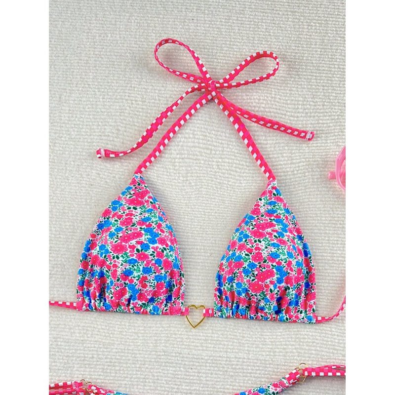 Costum de baie damă 2 piese ajustabil Multicolor – FITINT 351 - imagine 4