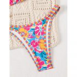 Costum de baie damă 2 piese ajustabil Multicolor – FITINT 366 - imagine 3