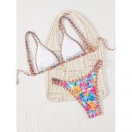 Costum de baie damă 2 piese ajustabil Multicolor – FITINT 366 - imagine 2