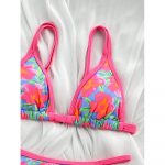 Costum de baie damă 2 Piese Roz – FITINT 152 - imagine 5