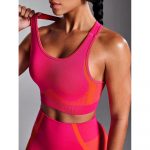 Compleu set sport damă push-up Roz – FITINT 221 - imagine 7