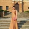 Camasa de noapte FITINT Neglijeu din satin si dantela Negru 2023 28
