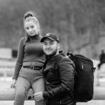 Costum de baie damă cu burete talie înaltă 2 piese Albastru – FITINT 098 2025 93